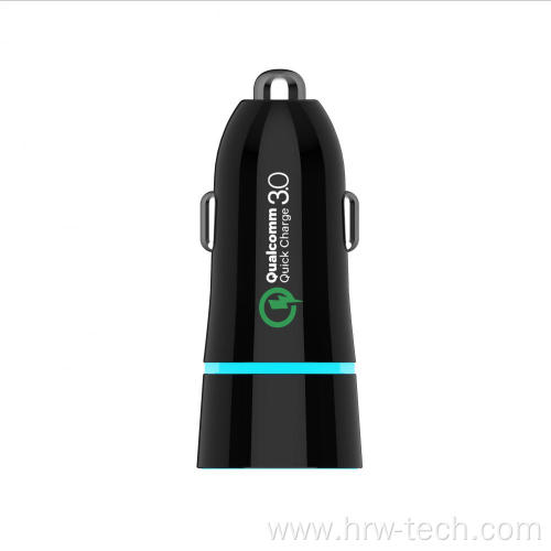 Mini Fast Car Charger USB A/C Port